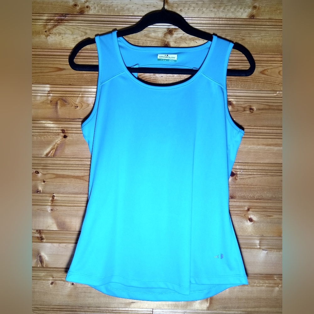 Blue Grandslam Athletic Tank